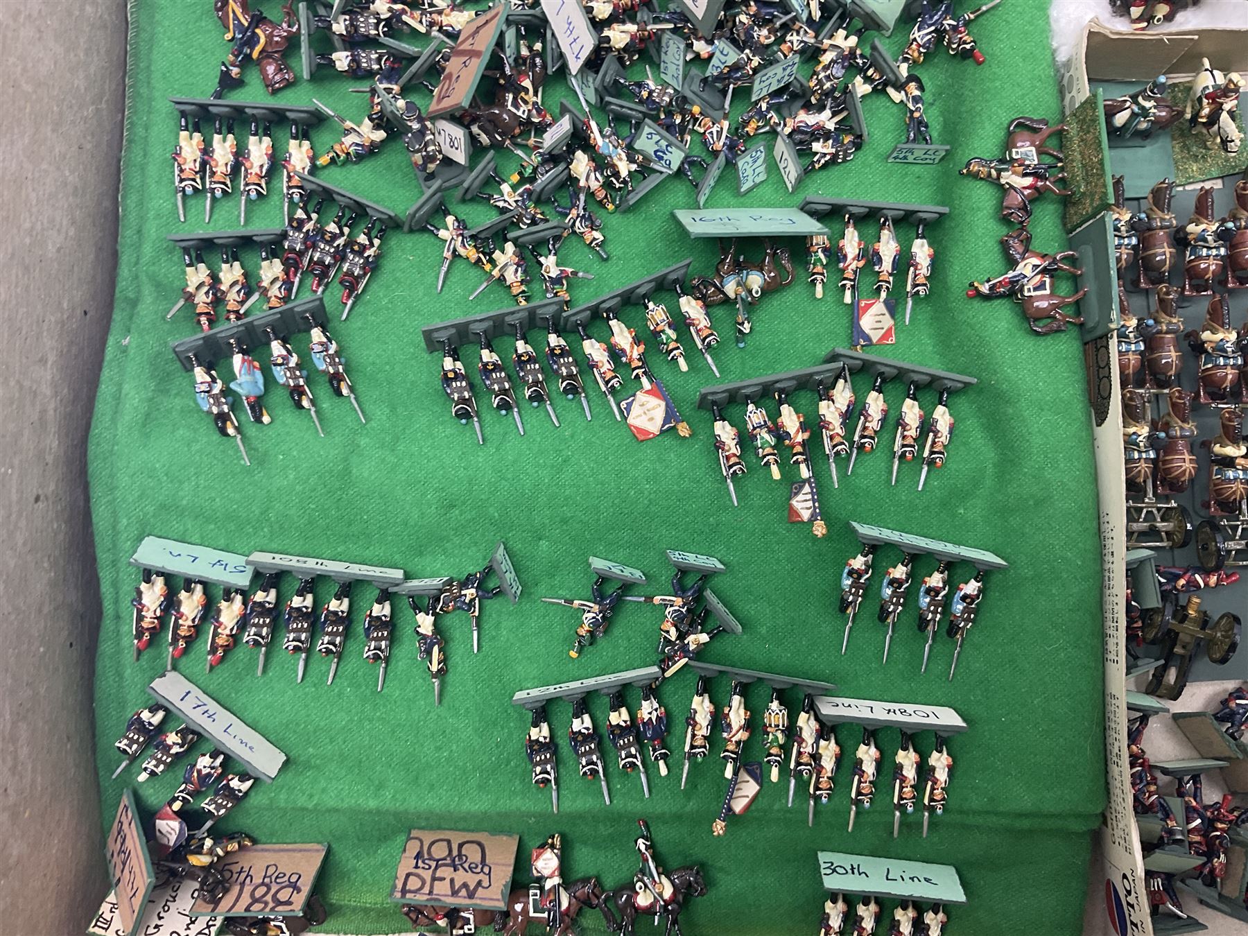 Painted metal wargame figures - over four hundred and sixty including Napoleonic - Image 8 of 11