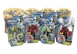 Biker Mice From Mars - Character Options 2-in-1 Bike Blaster; and four carded figures comprising Nig