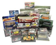 Thirty-eight modern die-cast models/sets including Corgi and Lledo 1:76 scale Trackside vehicles; U