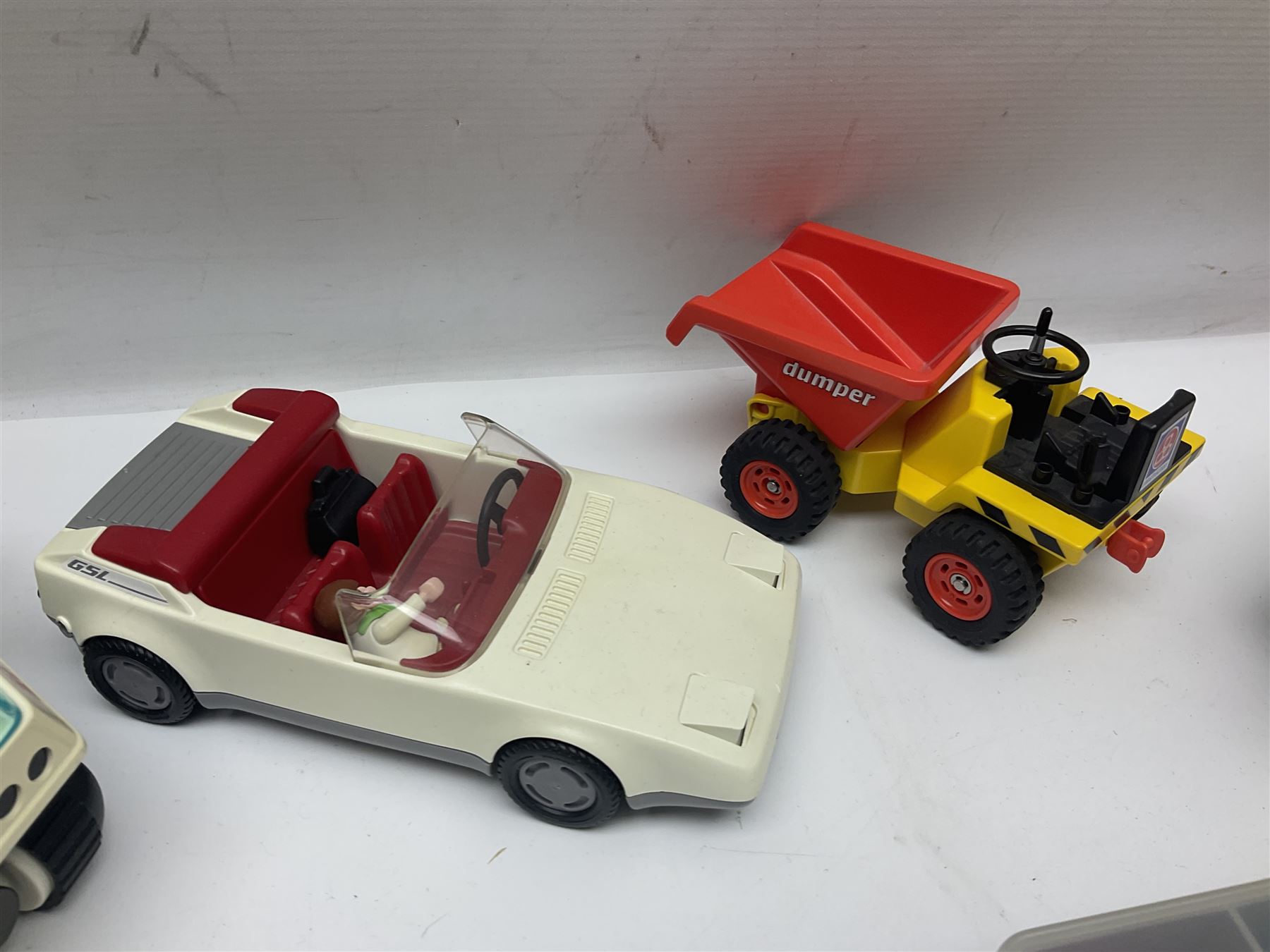 Collection of 1980s/90s Playmobil - vehicles including Fire-Engine No.21 - Image 13 of 14