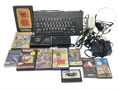 Sinclair ZX Spectrum (1984) with accessories and games; ten games for Sinclair Spectrum and 48K Spec
