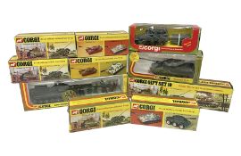 Corgi - ten military vehicles comprising Nos. GS-10 Gift Set