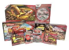 Disney Pixar 'Cars' - Smash & Crash Derby Playset; Willy's Butte Transforming Track Set; Carrera 1 F