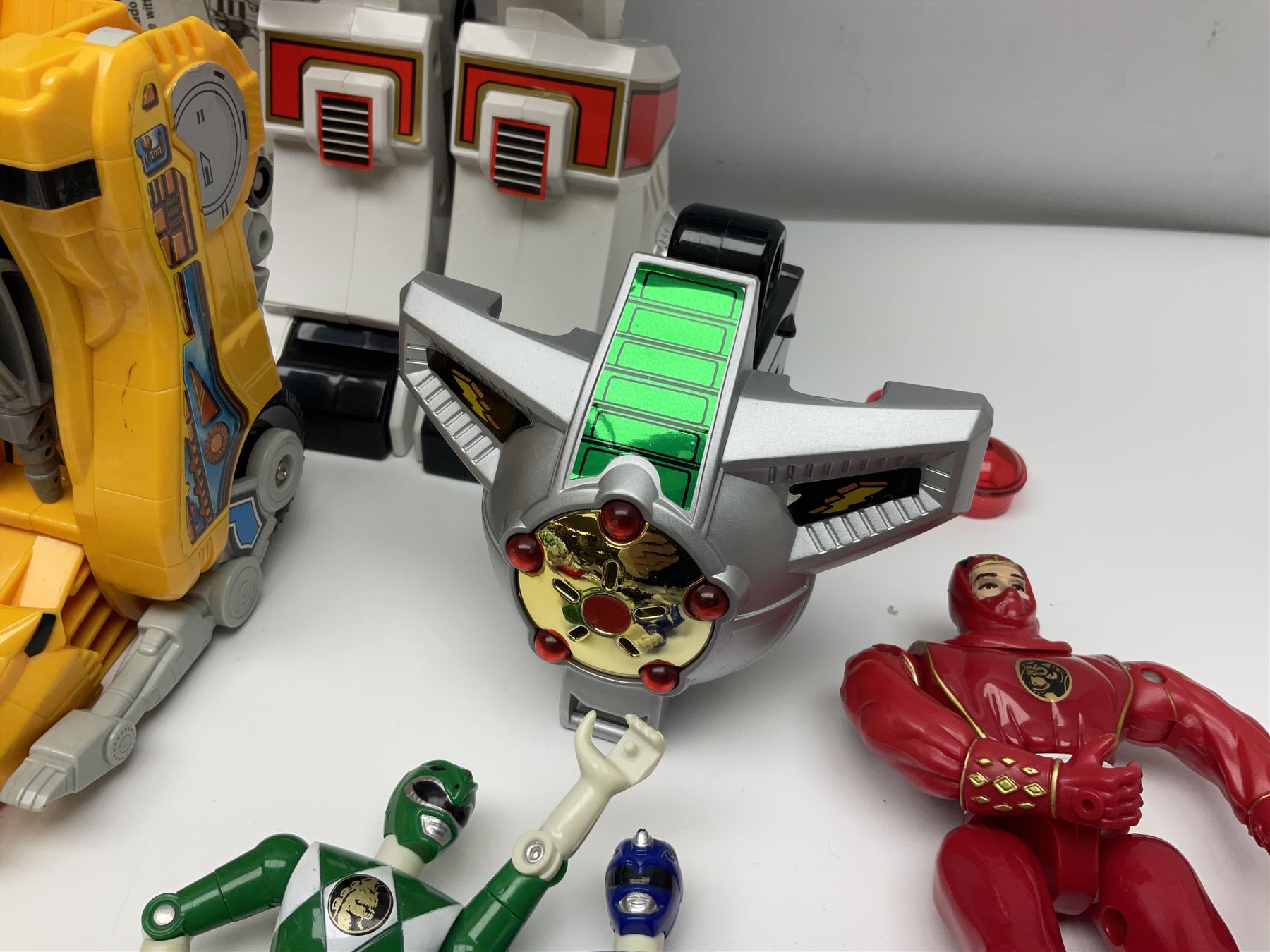 Collection of early 90s Mighty Morphin' Power Rangers Zords - Image 12 of 27