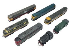 Hornby '00' gauge - five locomotives comprising Class 43 'HST 125' No.43125