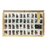 Lamming Miniatures - Bill Lammings own 1970s promotional display set of sixty-three 25mm miniature W