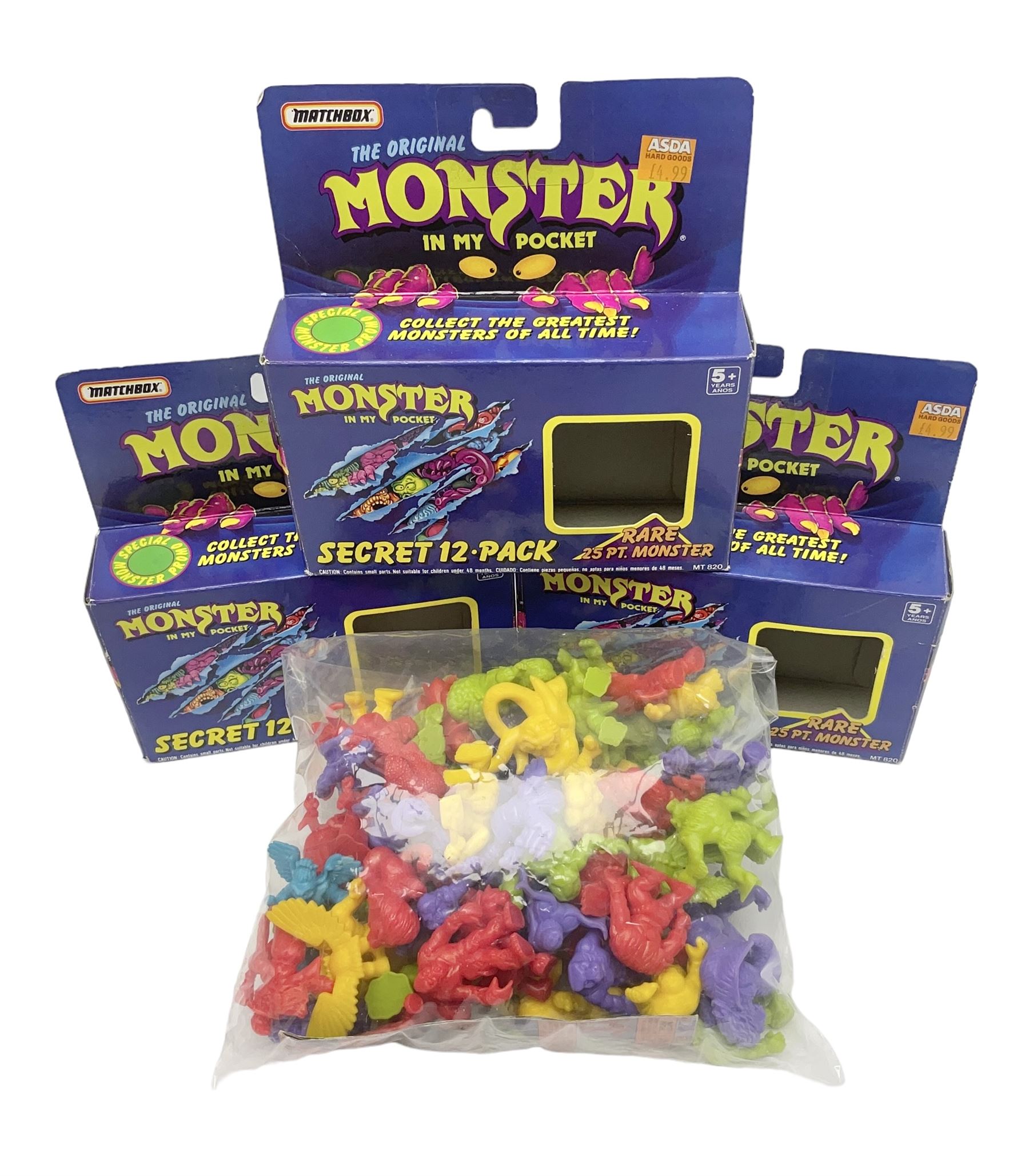 1990s Matchbox Monster in my Pocket - over seventy figures including full set of forty-three; and th