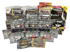 Panini Formula 1 The Car Collection - twelve blister packed racing cars and quantity of periodicals;