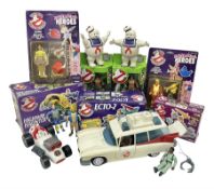 Ghostbusters - 'ECTO 1' car with two figures; ECTO-2 Vehicle