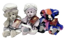 Charlie Bears - limited edition 'Jack' CB2052530 and 'Jill' CB2052540 No.110/1000 with labels; and '