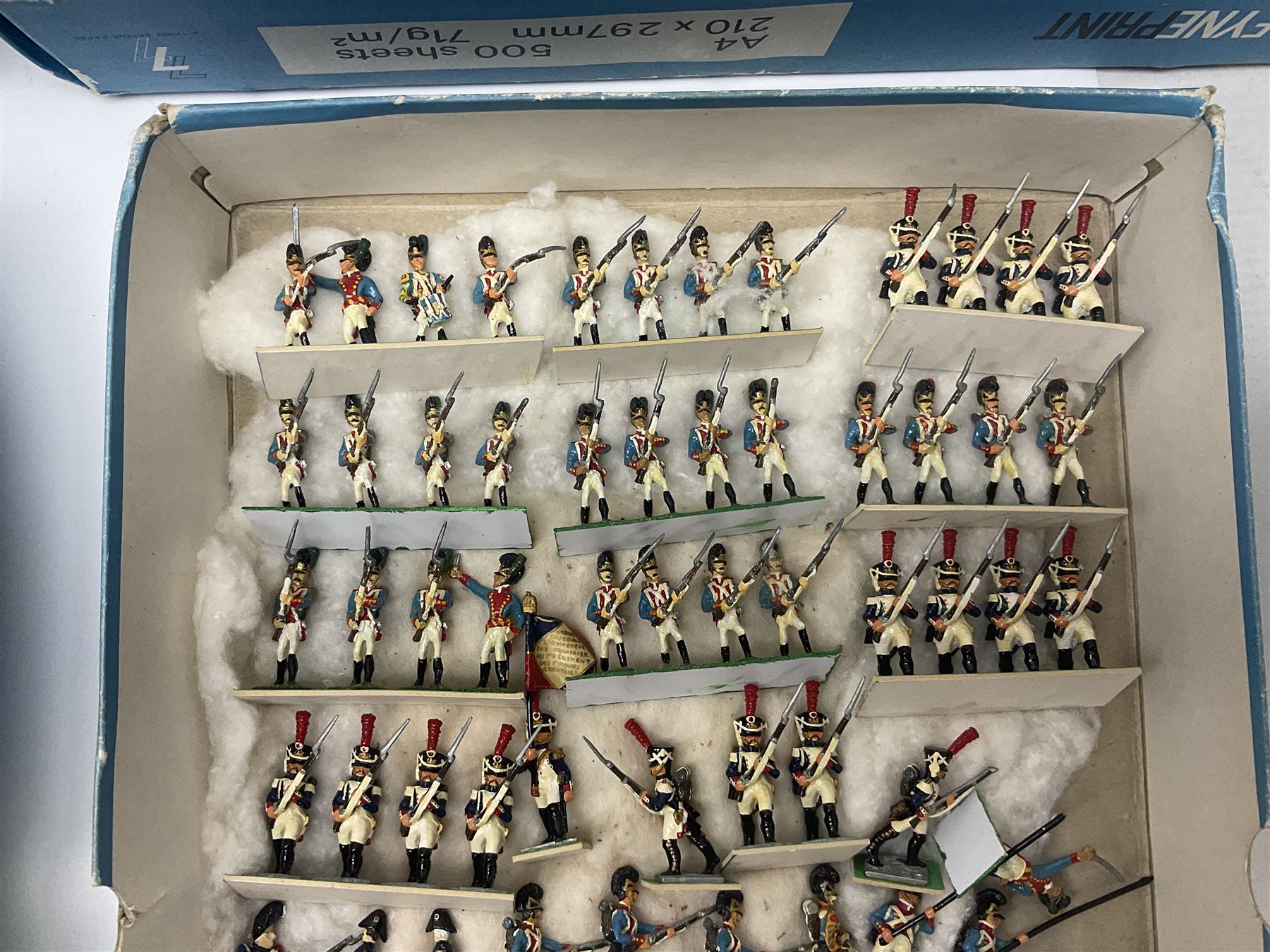 Painted metal wargame figures - over two hundred Lancers - Image 7 of 9