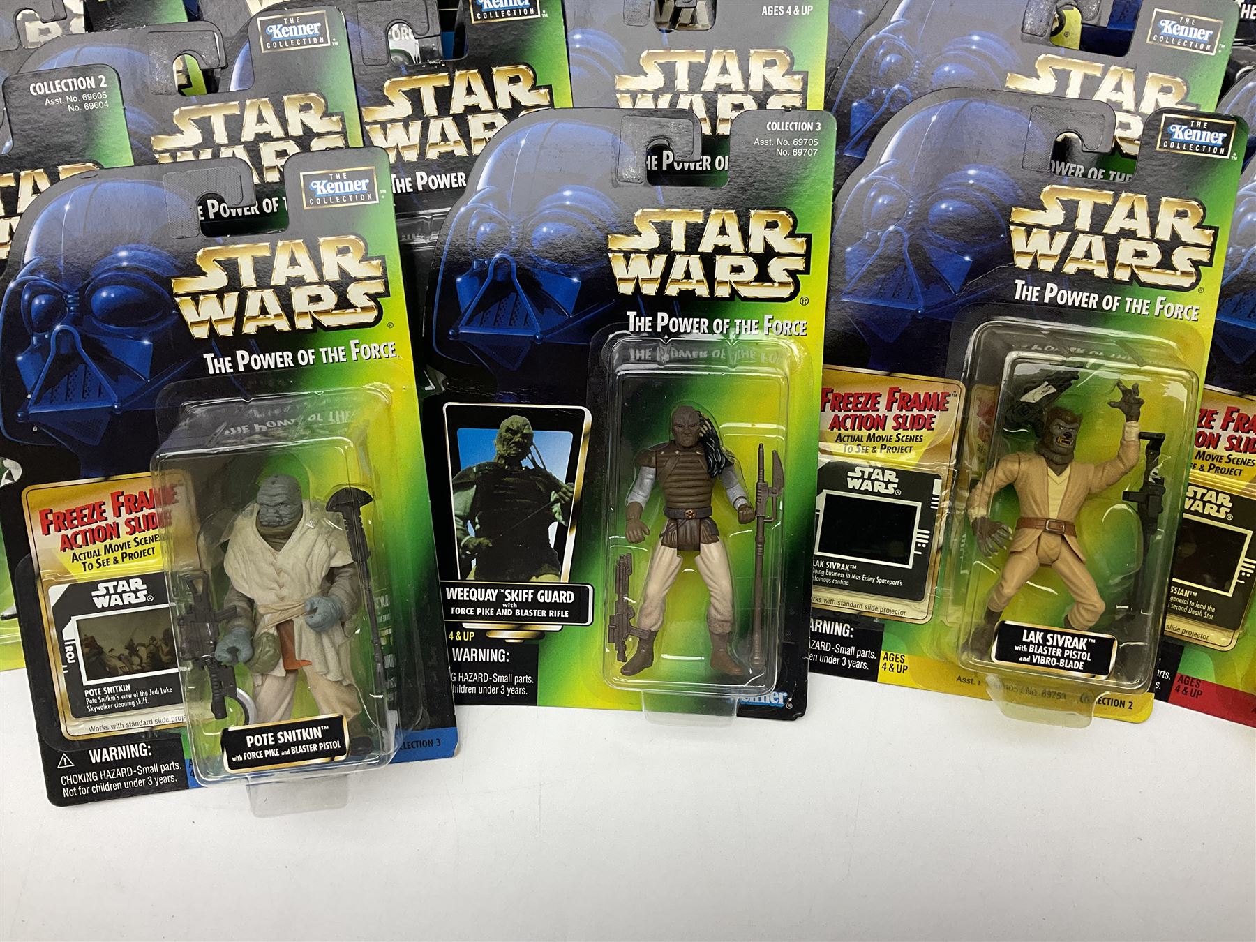Star Wars - The Power of the Force - thirty-four carded figures; all in unopened blister packs; some - Image 4 of 13