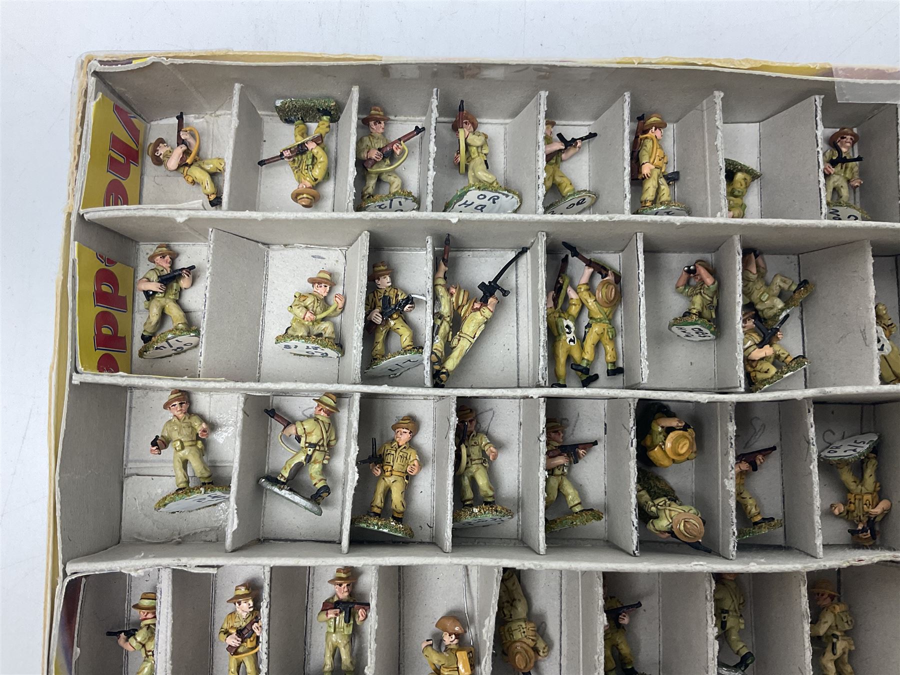 Lamming Miniatures - Bill Lammings own 1970s promotional display set of sixty-seven 25mm miniature W - Image 2 of 5