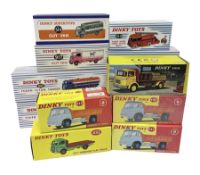 Dinky (Atlas Editions) - thirteen commercial vehicles comprising two x Foden 14-Ton Tanker No.942; t