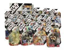 Star Wars - twenty-four Hasbro carded figures