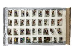 Lamming Miniatures - Bill Lammings own 1970s promotional display set of forty-four 25mm miniature Ru