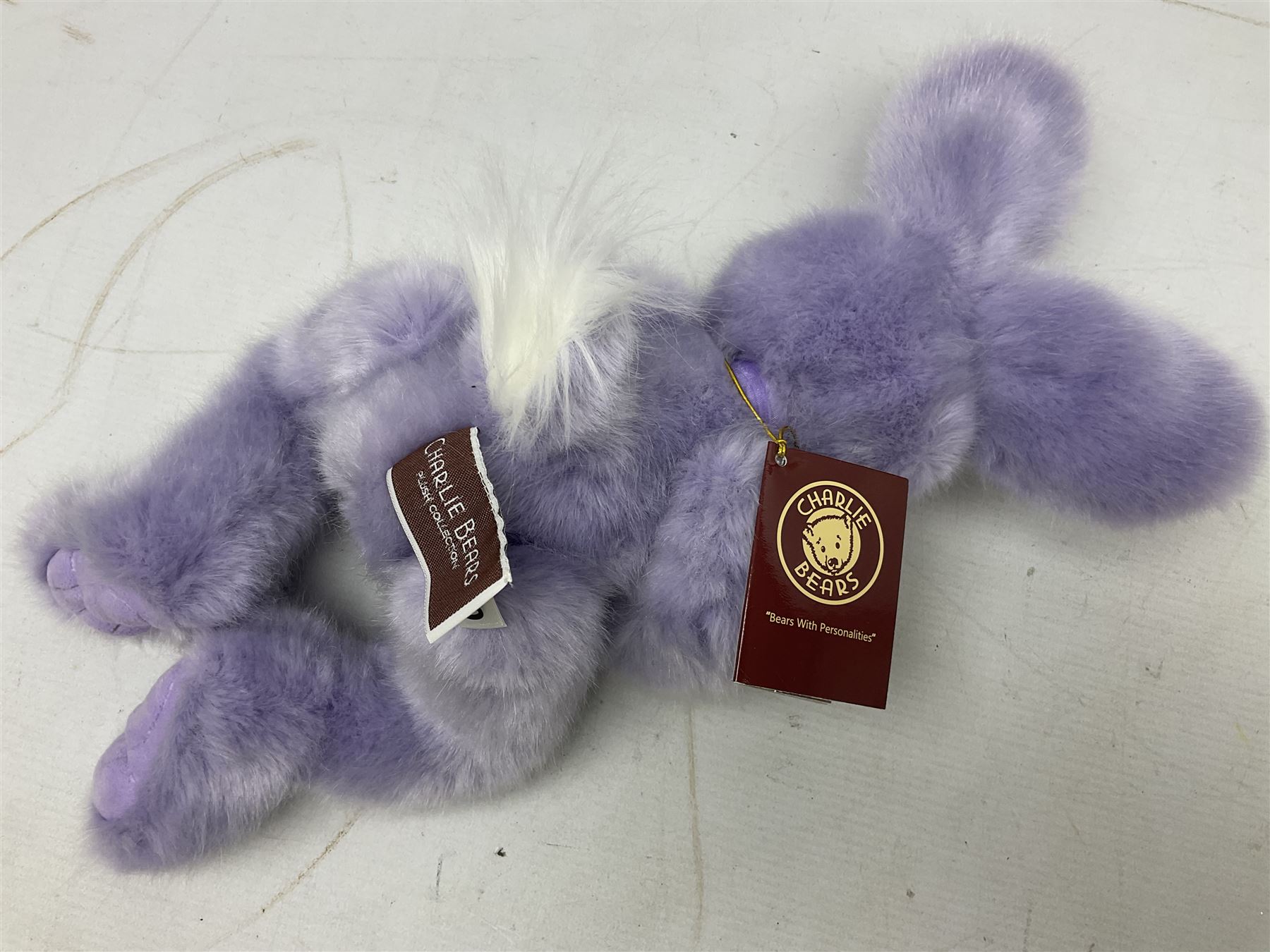 Charlie Bears rabbits - 'Pear Drop' CB2052340; 'Mila' CB2060050; and 'Dew Drop' CB2052350; all with - Image 10 of 20