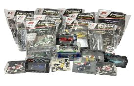 Panini Formula 1 The Car Collection - twelve die-cast models including ten in unopened packaging wit