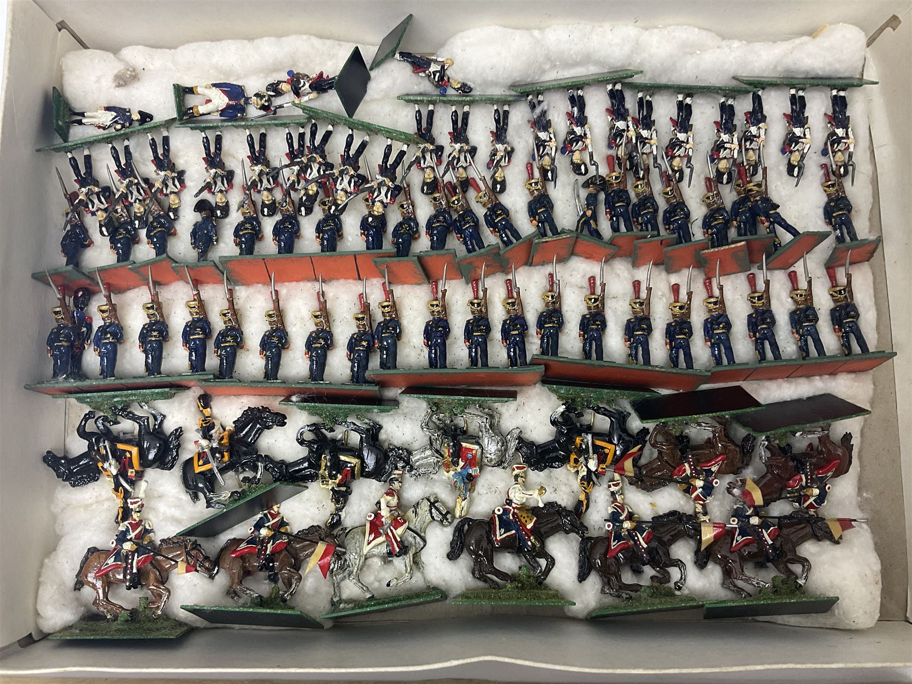 Painted metal wargame figures - over four hundred and sixty including Napoleonic - Image 2 of 11