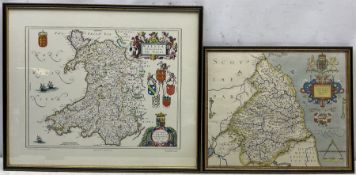 After Johannes (Joan) Blaeu (Dutch 1596-1673): 'Wallia Principatus vulgo Wales'