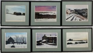 Peter Brook (Northern British 1927-2009): Winter Scenes