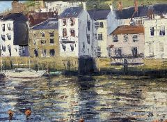 Chris Geall (British 1965-): Whitby Quayside