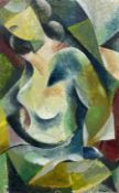 A.C. (20th century): Abstract Female Nude