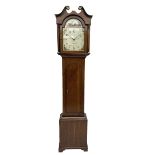 John Bancroft of Scarborough - early nineteenth century oak-cased 30-hour longcase clock