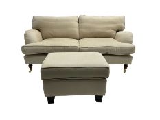 Two seat traditional shape sofa