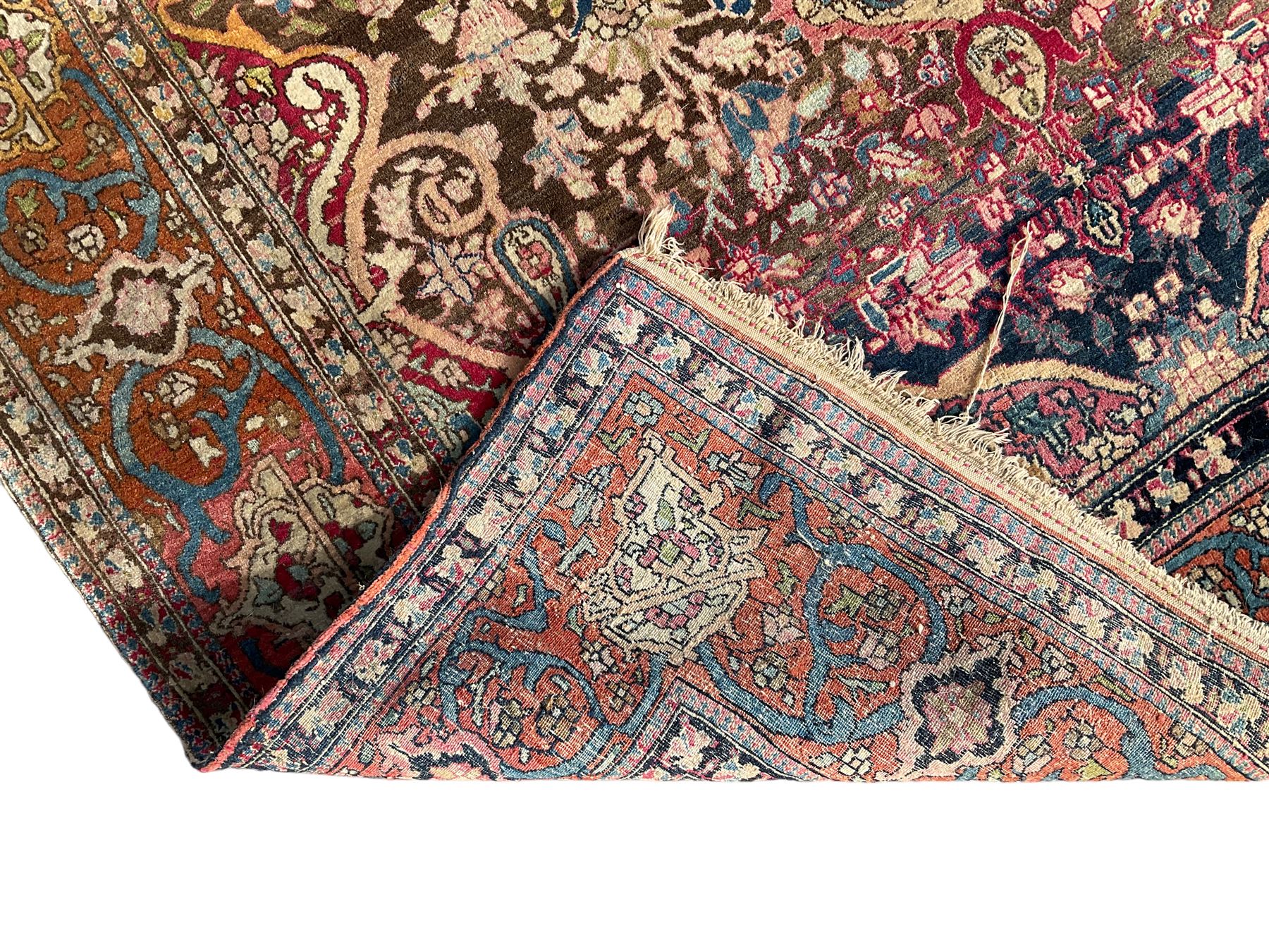 Persian multi-colour ground rug - Image 6 of 6