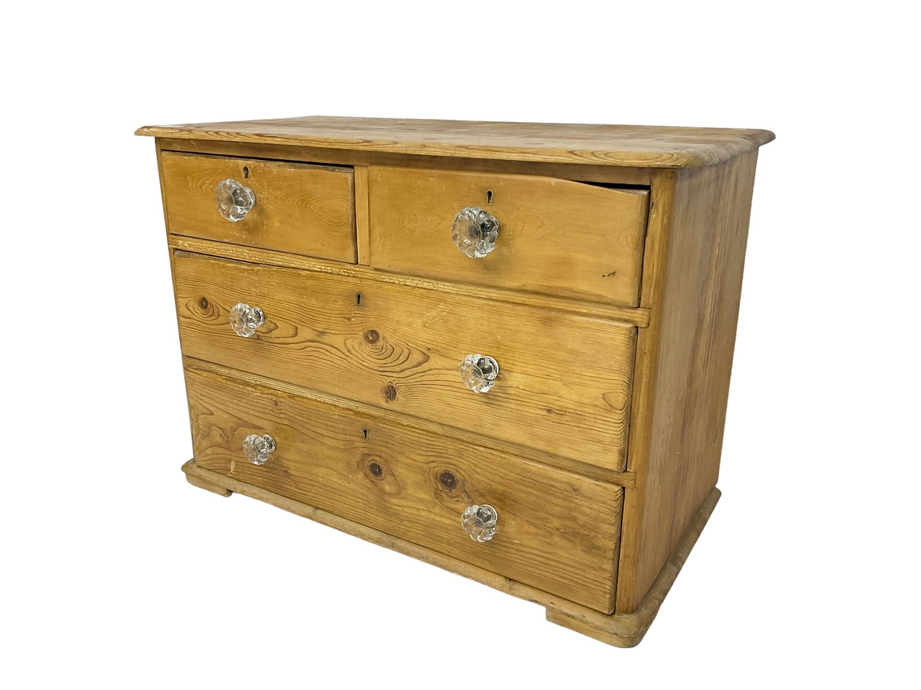 Victorian pine chest - Image 6 of 6