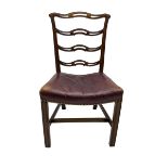 George III mahogany side chair