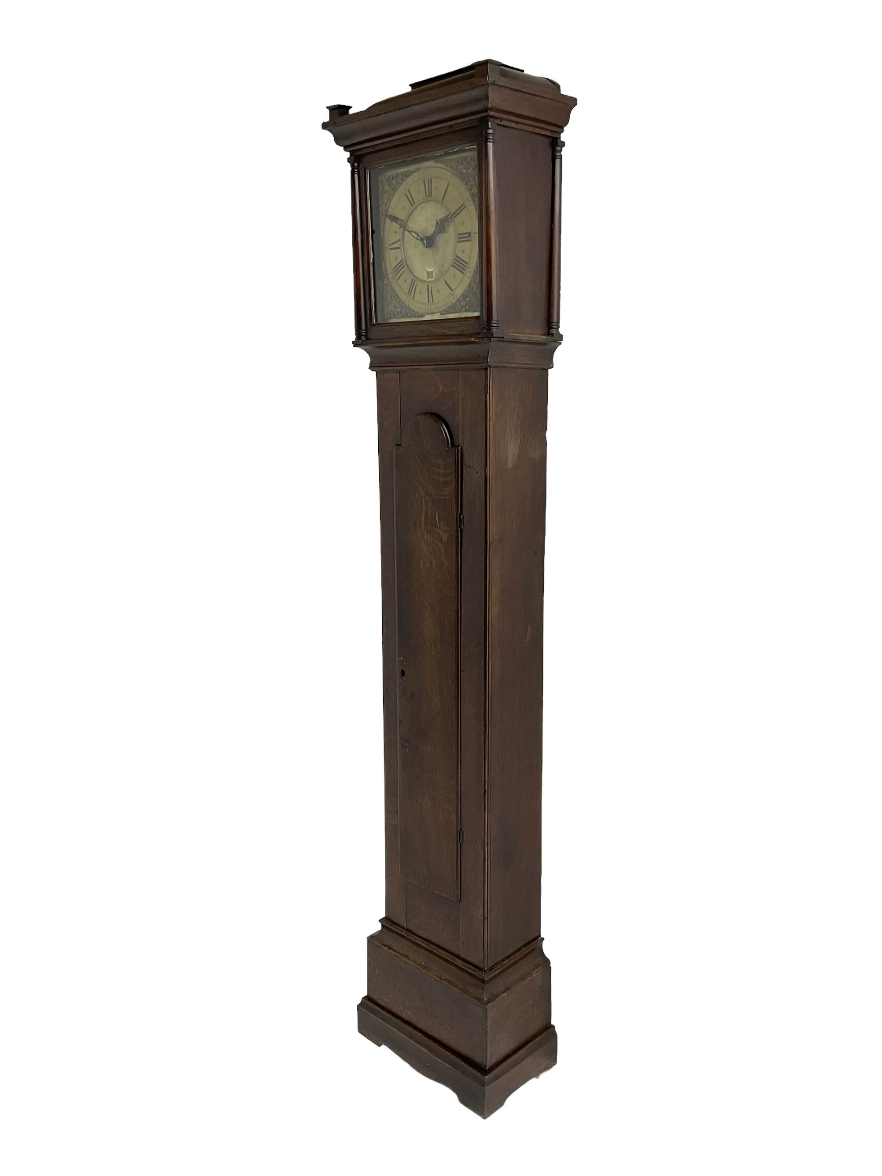 Humphrey Hadley of Birmingham - mid 18th century 30-hour oak longcase clock - Image 2 of 4