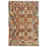 Anatolian Turkish Kilim multi-colour rug