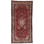 North West Persian Malayer crimson ground carpet