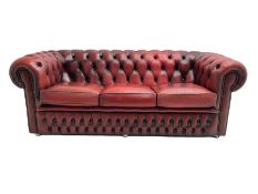 Three seat Chesterfield sofa