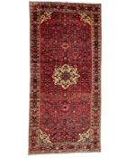 North West Persian Malayer Kelleh crimson ground rug