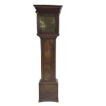 John Fletcher of Barnsley - Mid18th century 30-hour oak cased longcase clock