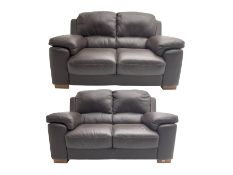 Rogers of York - pair two seat sofas