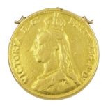 Queen Victoria 1887 gold double sovereign coin