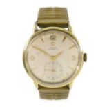 Omega gentleman's 14K gold filled automatic bumper wristwatch