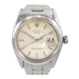 Rolex Oyster Perpetual gentleman's stainless steel automatic wristwatch