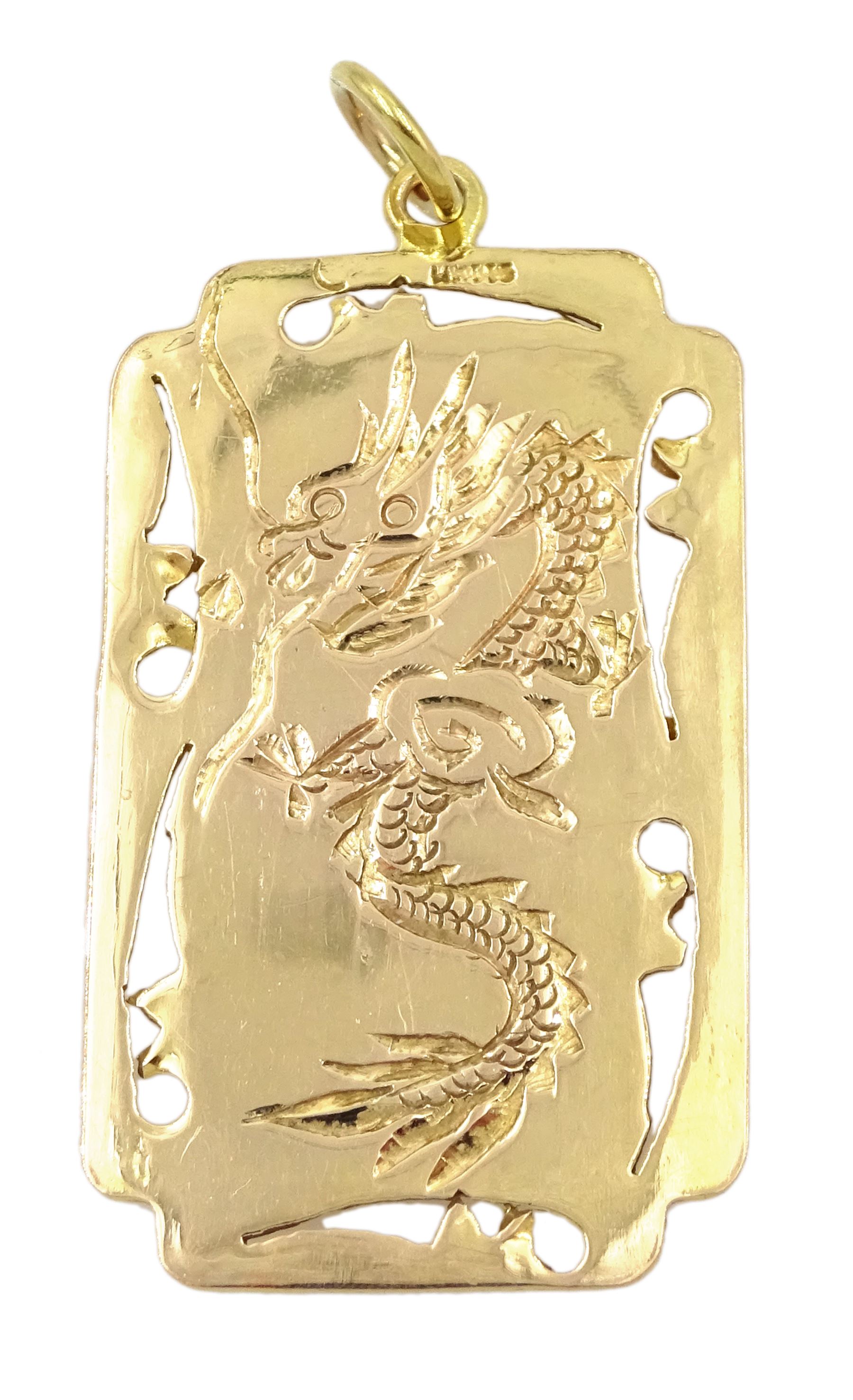 9ct gold Scorpio charm - Image 3 of 3