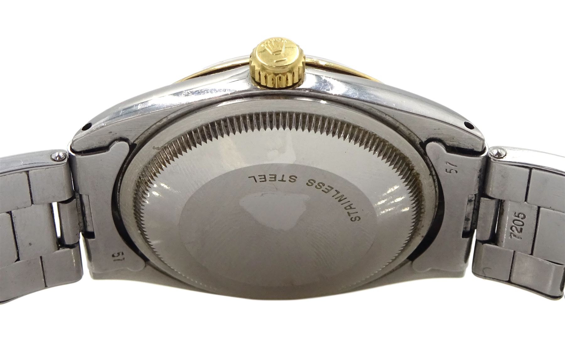 Rolex Oyster Perpetual Zephyr gentleman's gold and stainless steel wristwatch - Image 4 of 8