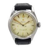 Rolex Oyster Royal gentleman's stainless steel manual wind wristwatch