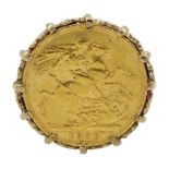 King Edward VII 1909 gold full sovereign