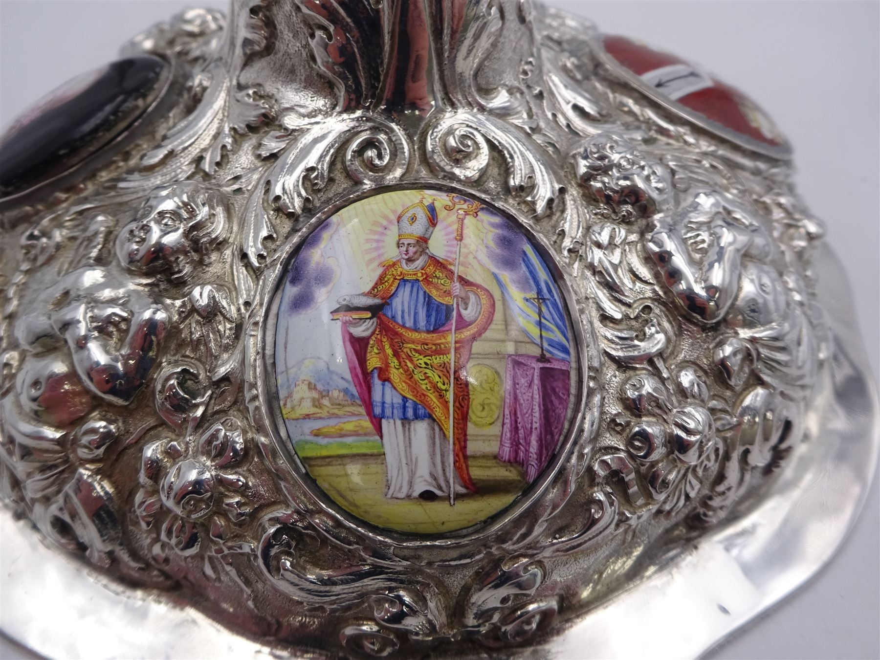 German silver chalice - Image 4 of 10