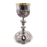 German silver chalice