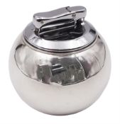 Modern silver mounted 'Witchball' table lighter