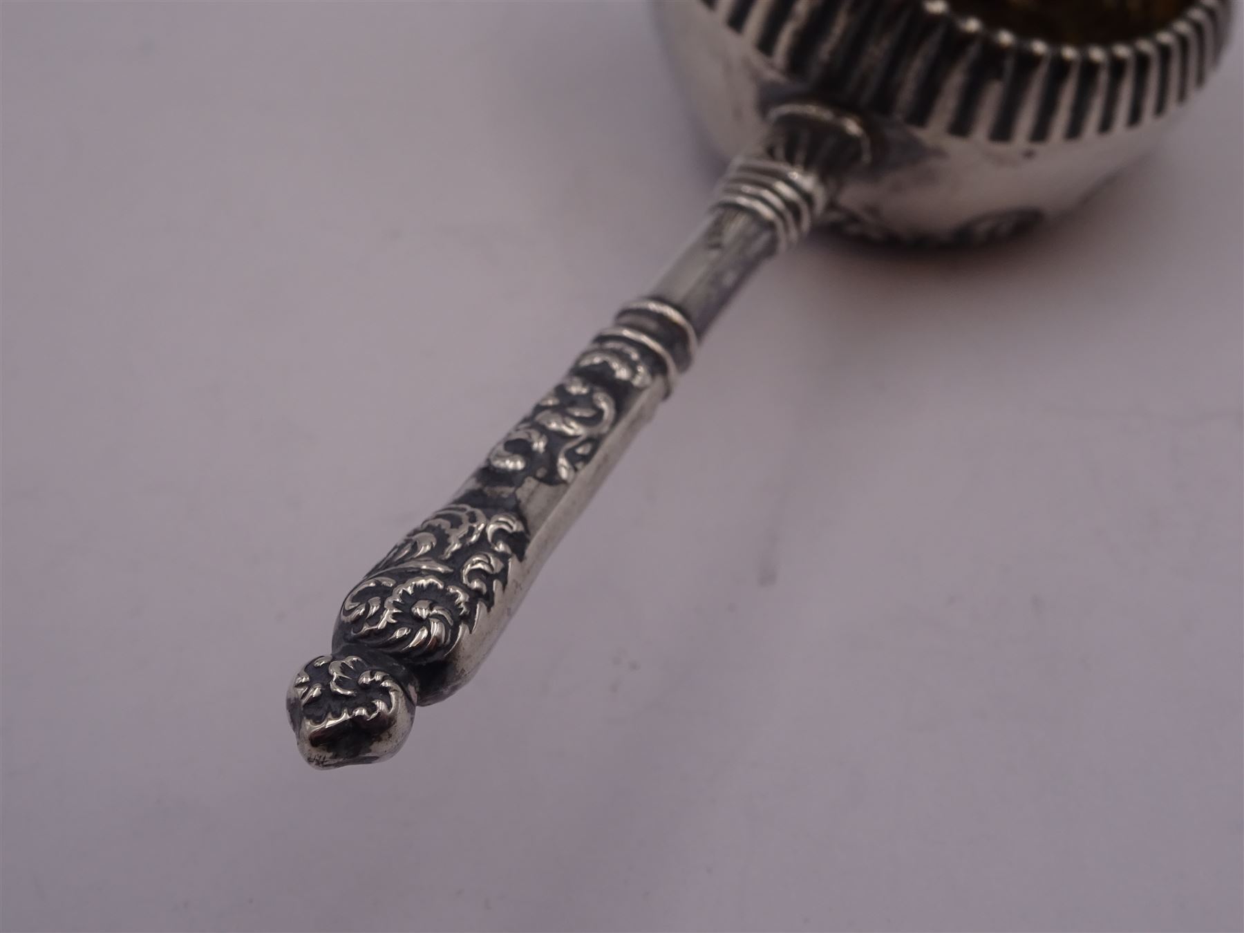 Late 19th century American silver strainer - Image 7 of 9